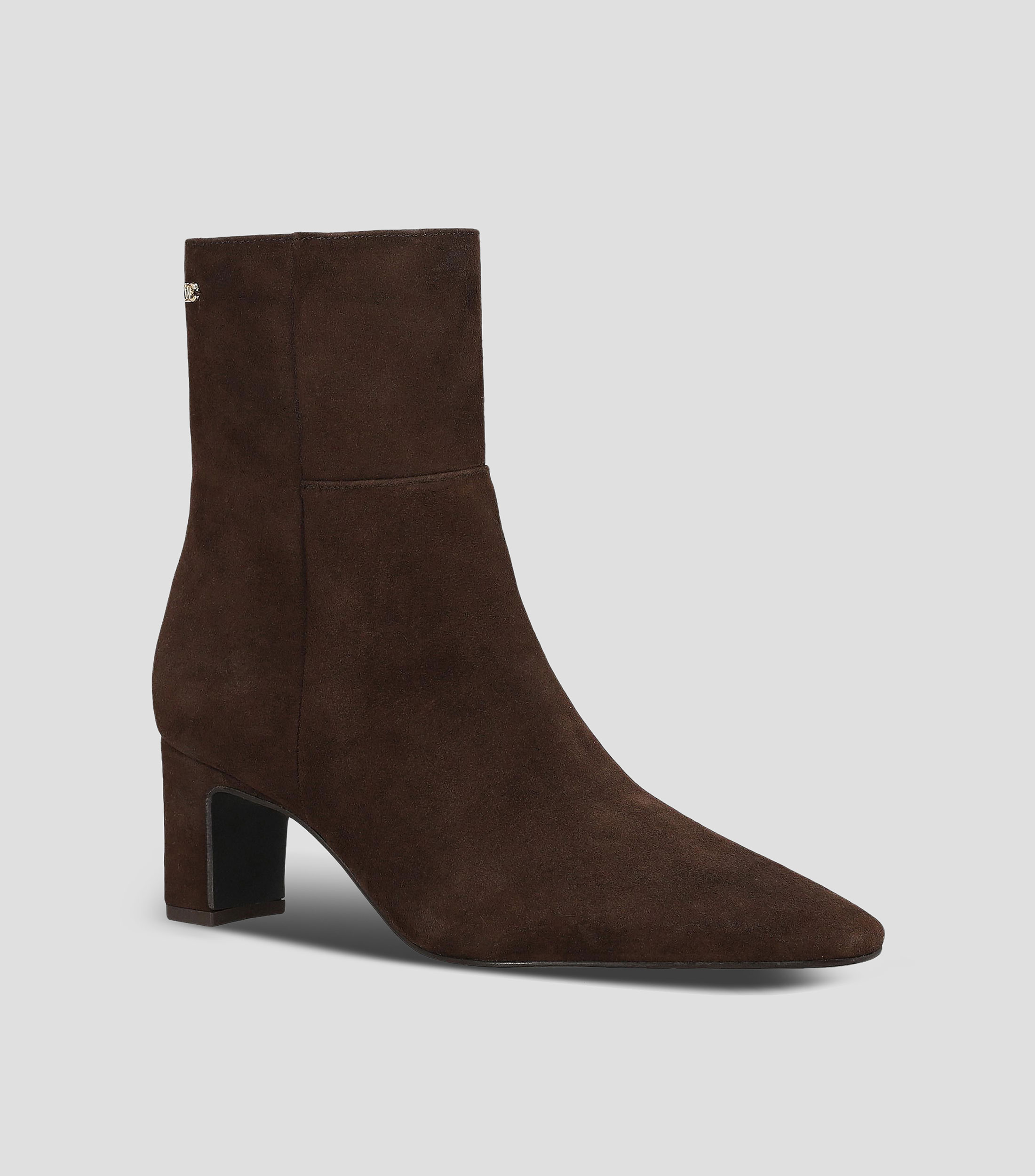 Botines con tacón ancho de 6 cm Mujer